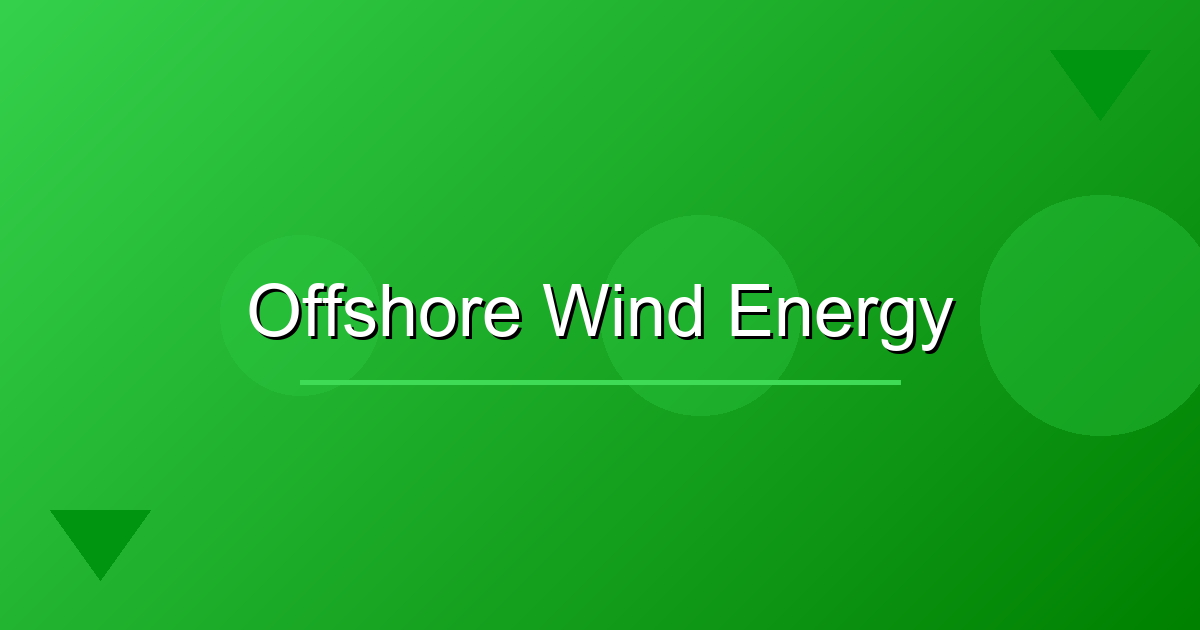 Harnessing Offshore Wind: Powering Atlantic Clean Energy