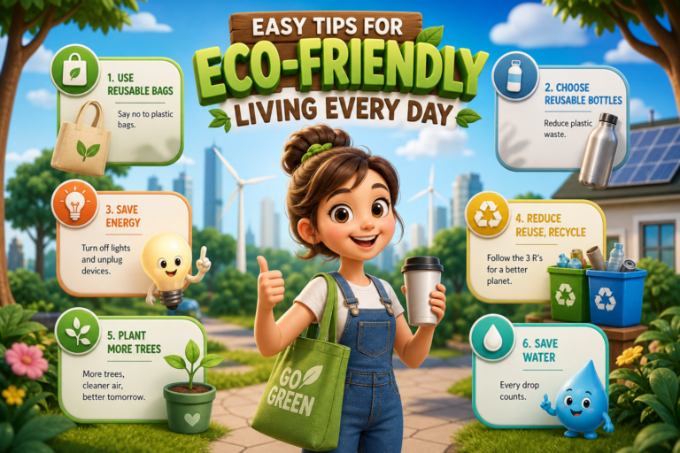 Easy Tips for Eco-Friendly Living Every Day