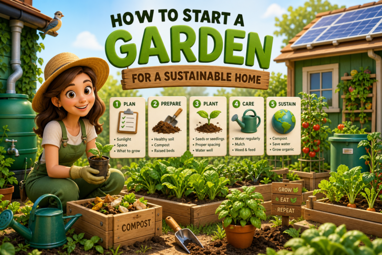 sustainable home garden